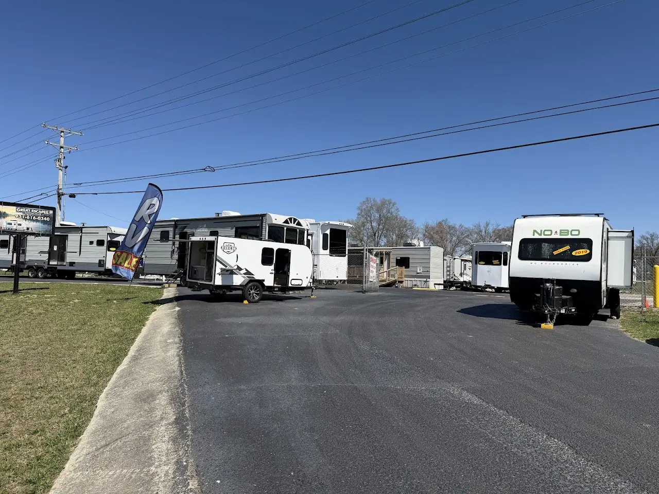 Great Escapes Camper Sales, RV dealers in Manchester